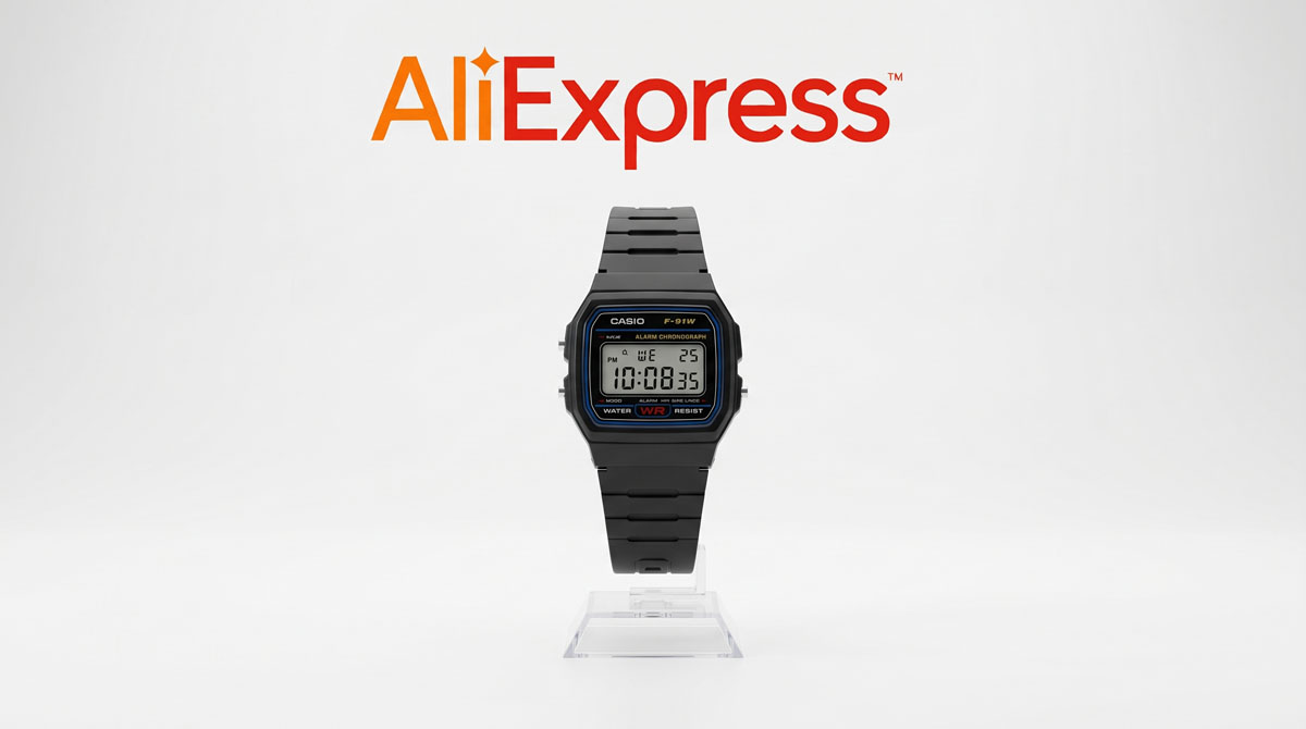 Casio F-91W በ AliExpress ኢትዮጵያ ውስጥ የመግዛት መመሪያ